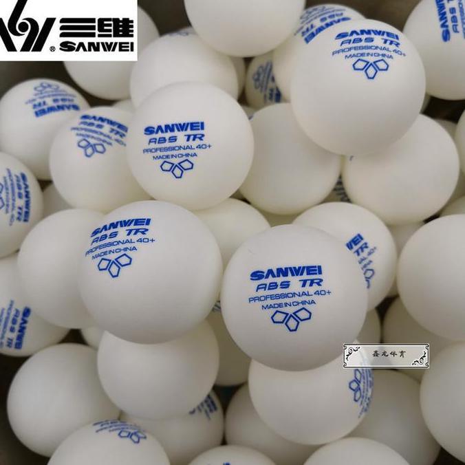 Bola Pingpong Training Sanwei / Bola Tenis Meja Sanwei ABS 40+