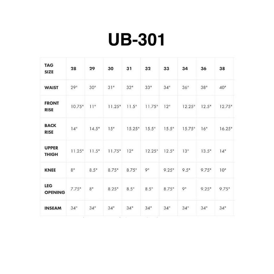 The Unbranded UB301 Straht Fit - 14.5oz Indo Selvedge Denim