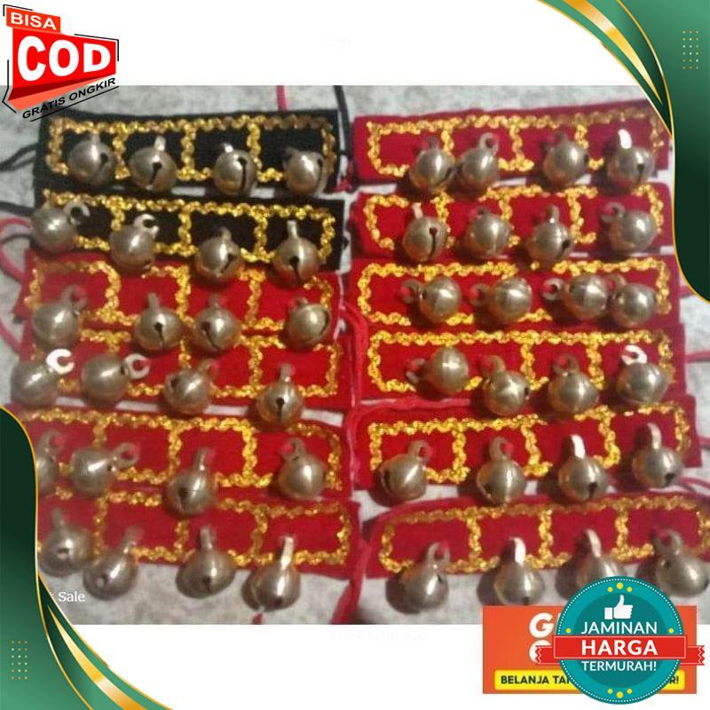 Klintingan kaki/klinting gongseng asli kuningan Terbaik