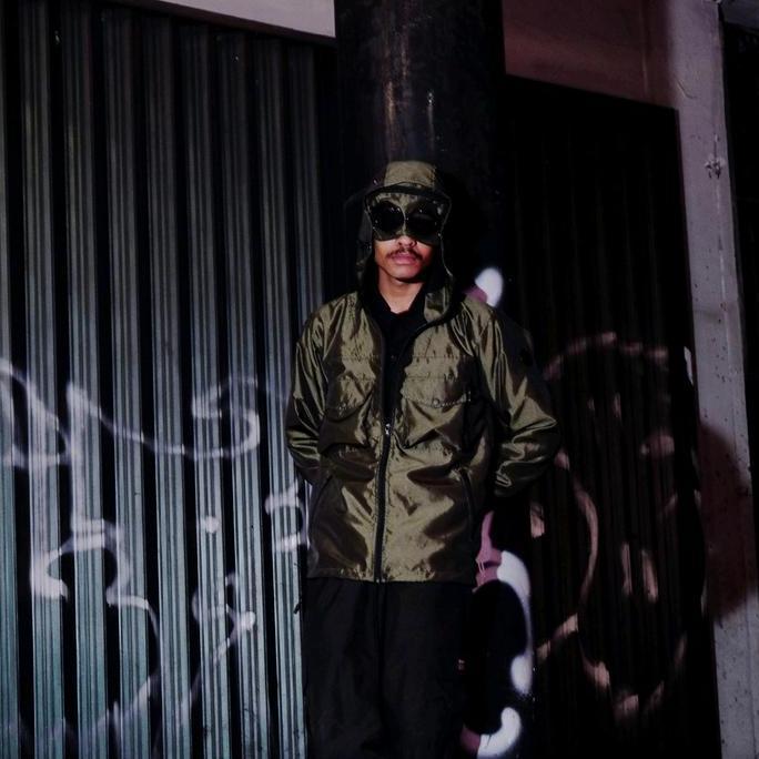 Goggle Jaket DAVEED Bunglon Hijau