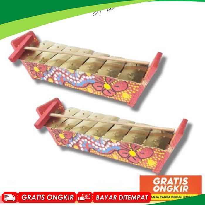 Diskon Gamelan Motif Anak / Alat Musik Gamelan Tradisional / Gamelan Kenong Jawa Tabuhan Jaranan BER