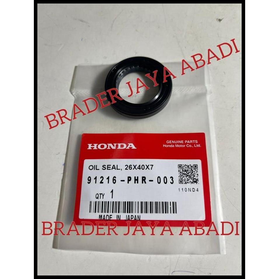 BEST DEAL OIL SEAL 26X40X7 AS KOPLING CLUTCH TRANSMISI MANUAL BRIO MOBILIO JAZZ GE8 GK5 S RS CITY GM