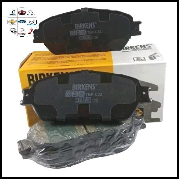 TERLARIS KAMPAS REM BRAKE PAD DEPAN TOYOTA ALPHARD 2004-2007 CERAMIC BIRKENS