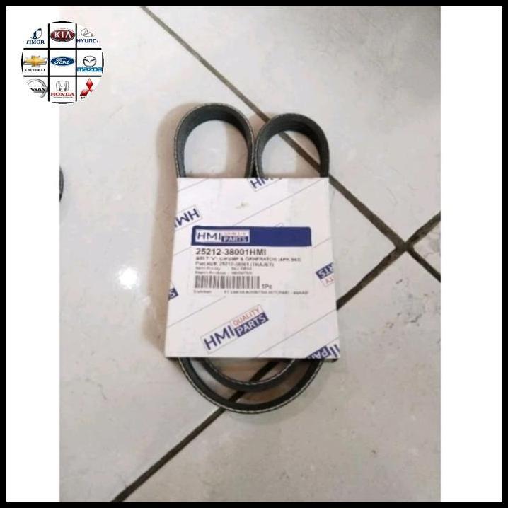 TERMURAH FAN VAN BELT VBELT 4PK 945 WATERPUMP WATER PUMP ALTERNATOR HYUNDAI TRAJET 2000CC SANTAFE 2.