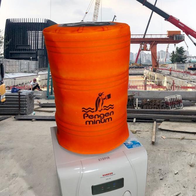 Sarung Cover Galon Dispenser Tangki Air Torrent Teknik Sipil Arsitek
