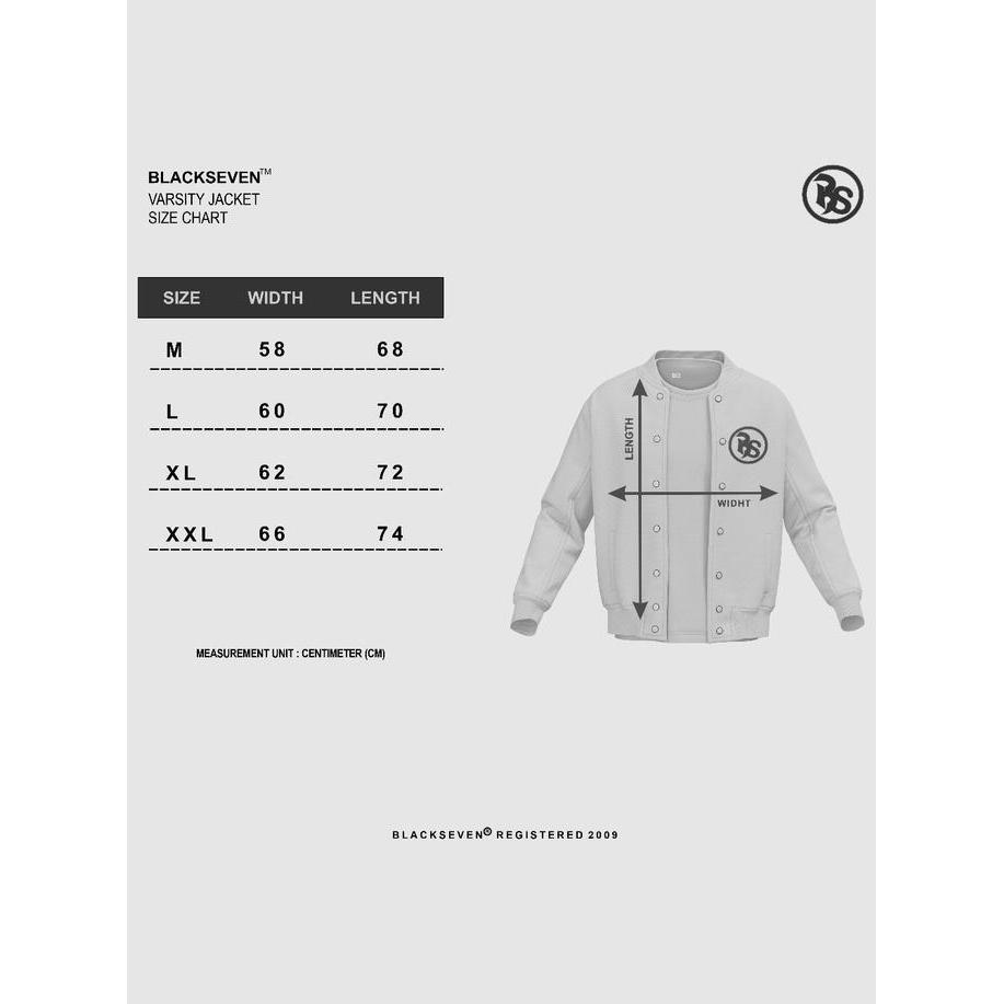 Varsity Jacket Exlusive Blackseven | Stay Epic - Limited Edition Jaket Baseball Unisex Fleece Oversi