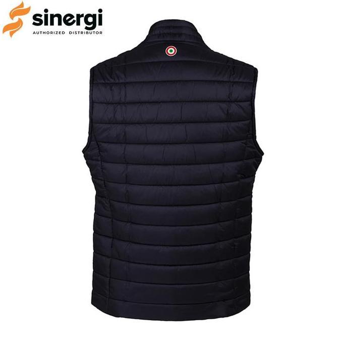 Vespa Vest Navy Riding Apparel Rompi Pria