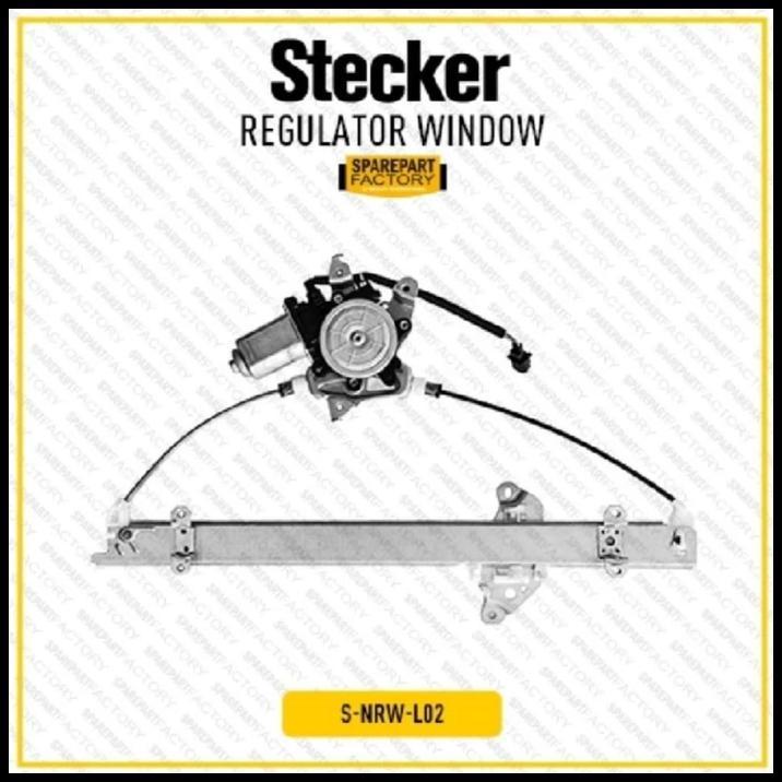 TERLARIS REGULATOR MOTOR POWER WINDOW DEPAN NISSAN XTRAIL T30 KIRI STECKER