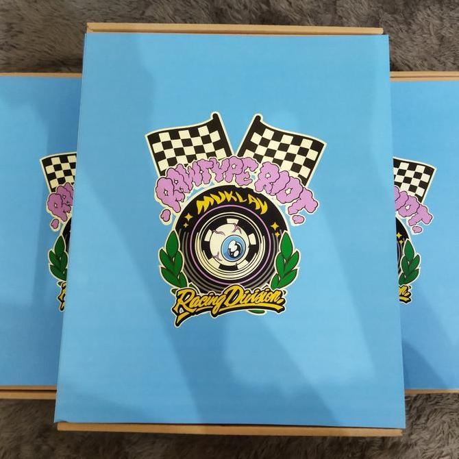 Jacket Varsity Rawtype Riot x Muklay BNIB