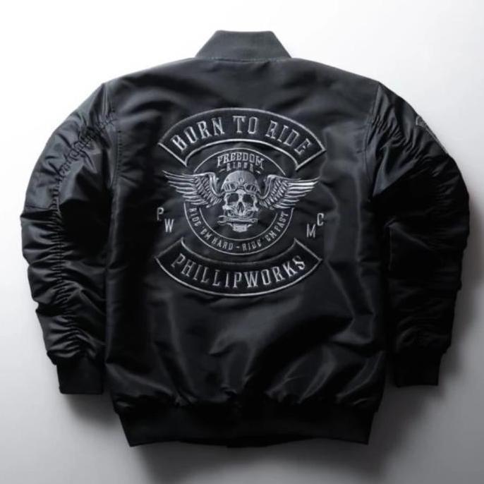 PHILLIP WORKS JACKET BOMBER BORN TO RIDE 4.0 JACKET PRIA BOMBER ORINAL PW