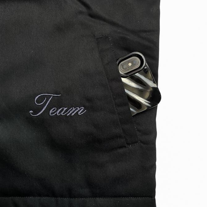 STAY HH WORKJACKET Kerja Zipper Jaket Pria Hitam