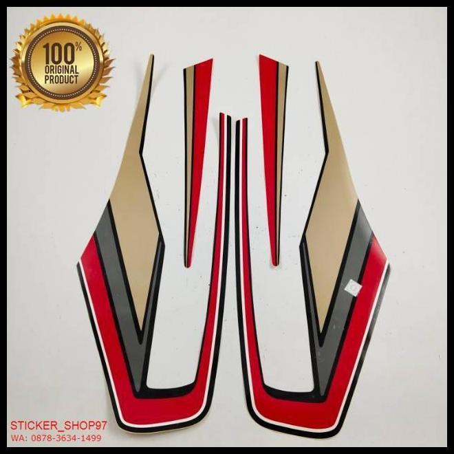 TERLARIS (ORI) STRIPING YAMAHA RX KING 1992 HITAM  MERAH ABU KUALITAS ORIGINAL 