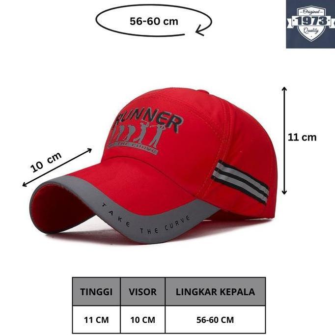 Baseball cap : RUNNER - Topi Baseball Topi Golf