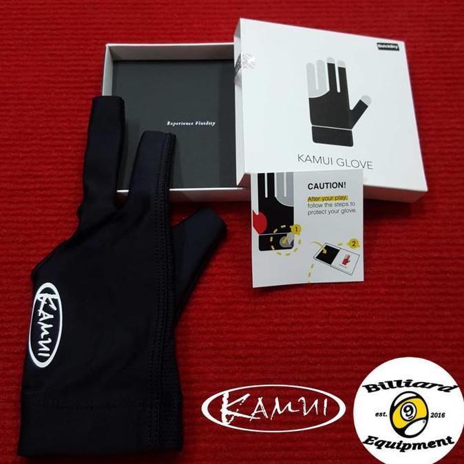 Kamui Glove Black | Sarung Tangan Billiard