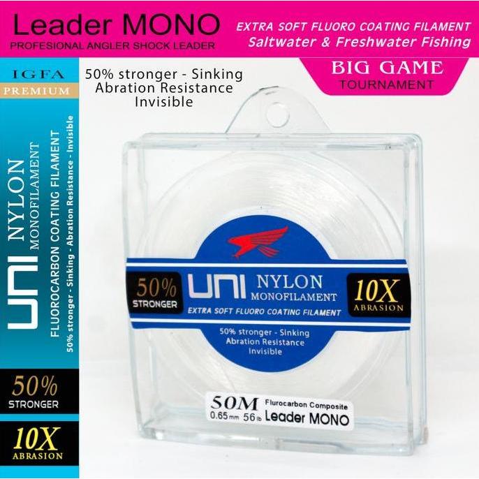 Senar Leader  Falcon Uni Nylon  50 meter
