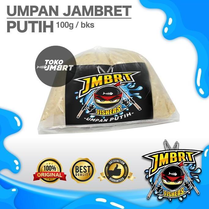 Umpan JAMBRET (Putih) | Umpan Mancing Ikan Mas Siap Pakai