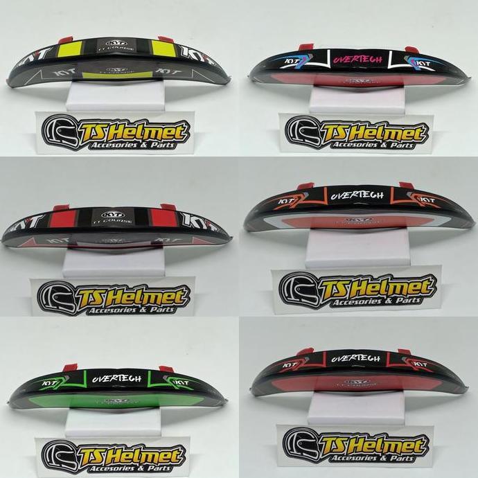 // SPOILER 3D HELM KYT TT COURSE OVERTECH *