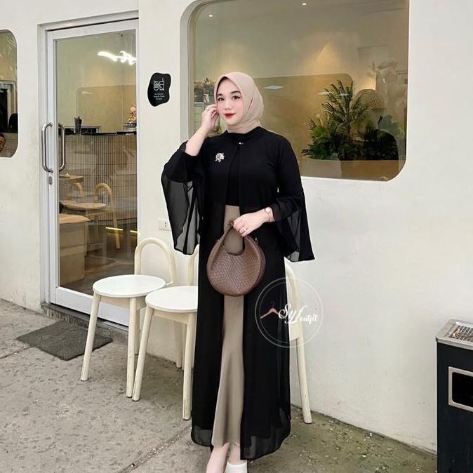 DISKON LIDYA OUTER CERUTTY BABYDOLL LONG OUTER