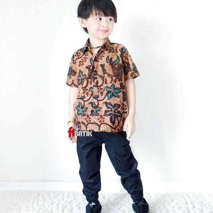 DISKON HEM BATIK ANAK LAKI LAKI PENDEK / HEM BATIK ANAK