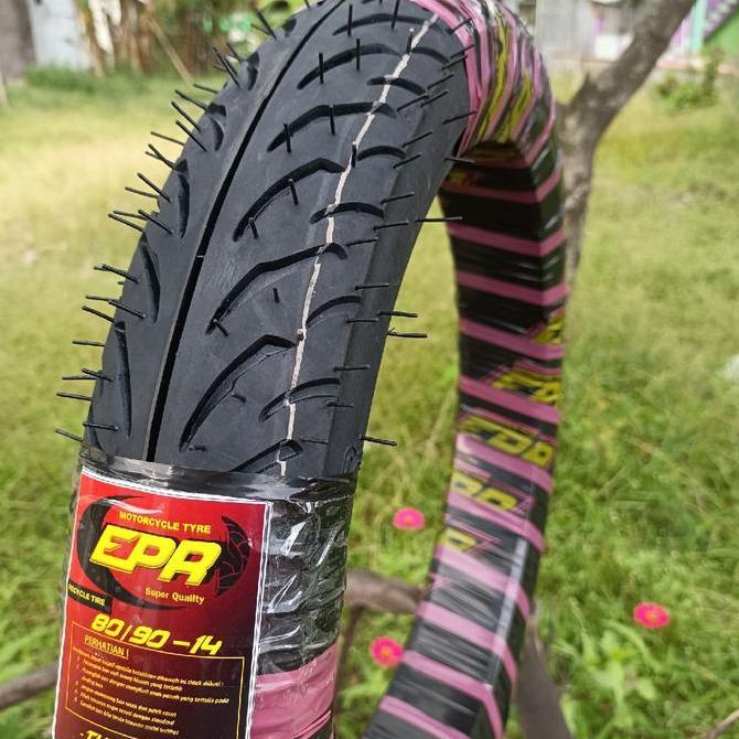 Bonus Dop 1pcs Ban Motor Metik Tubles Ring 14 Ukuran 80/90 Buat Honda Vario Beat Genio Spacy Yamaha 