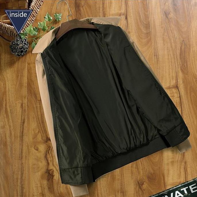 FREE ONGKIR JAKET PRIA BAHAN COTTON BABY CANVAS LEMBUT NYAMAN PANJANG UNISEX SLIM FIT PARKA KANCING 