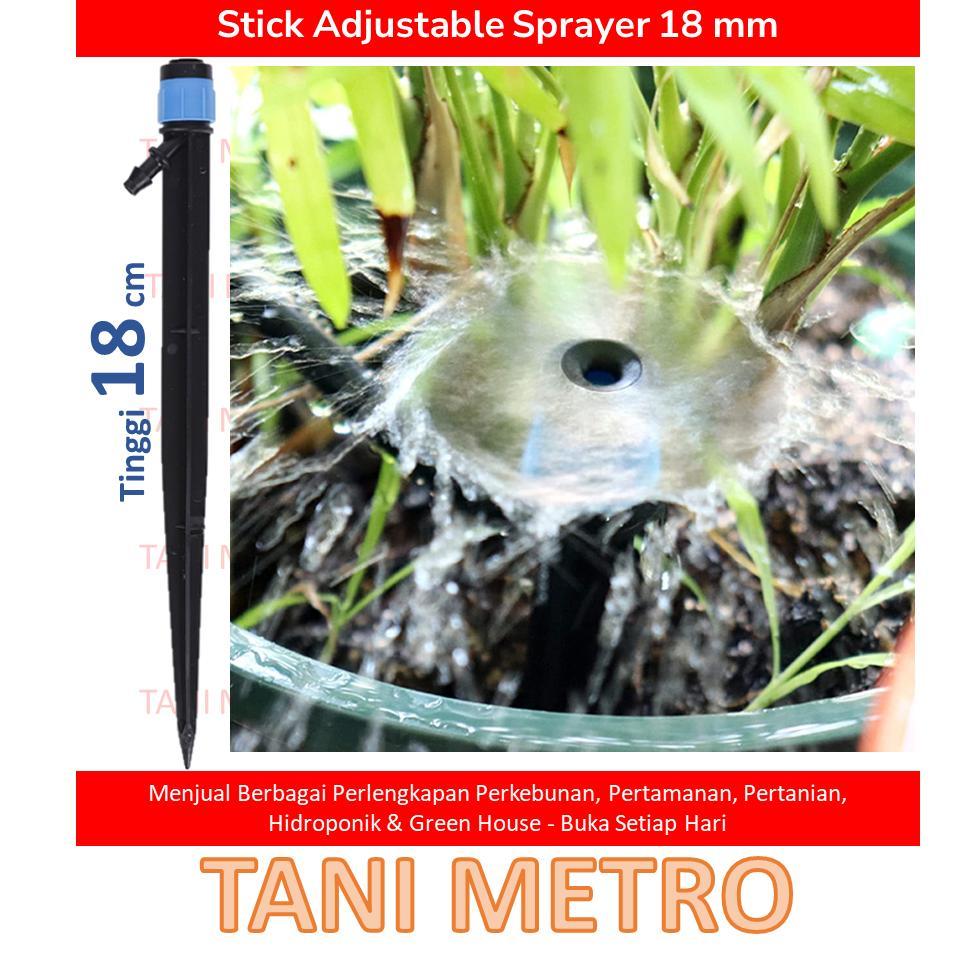 Promo Cod Adjustable Dripper Sprinkler Sprayer Type Payung Dan  8 Arah Jumbo Stick Dripper Stik Drip