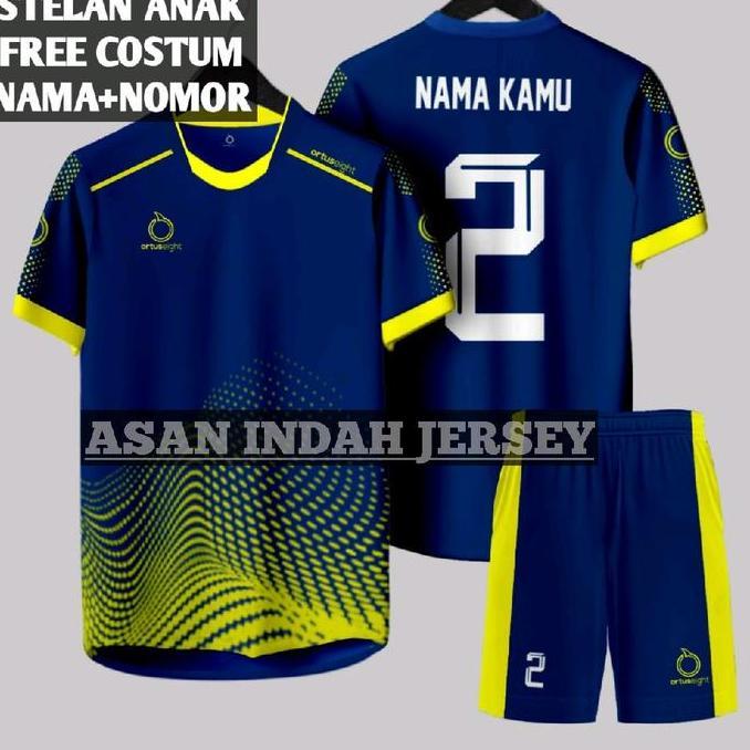 BEST SELLER BAJU BOLA ANAK-ANAK COD STELAN JERSEY JERSI JERSI BOLA VOLLY BADMINTON SEPAK BOLA USIA 5