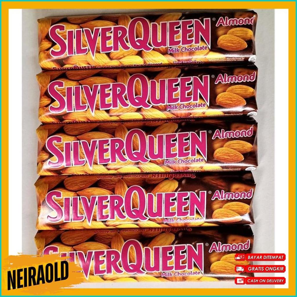 Silverqueen Chunky Bar 33Gr/ Silverqueen Almond/ Silverqueen Fruit And Nut/ Silverqueen Crispy/Cokla