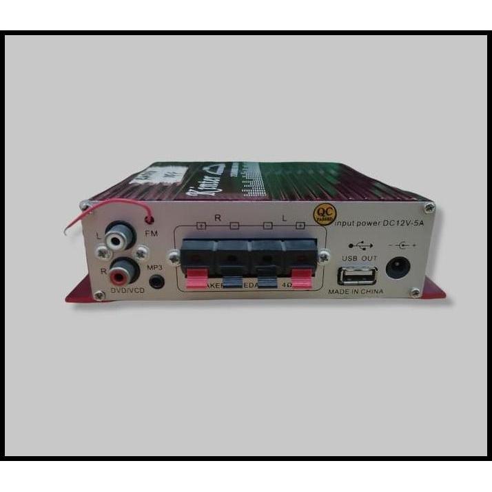 TERLARIS MINI AMPLIFIER POWER MOBIL 2 CHANNEL - MINI POWER MOBIL 