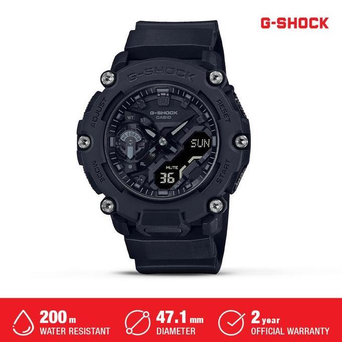 Casio G-Shock Jam Tangan Pria Analog Digital Original Ga-2200Bb-1Adr