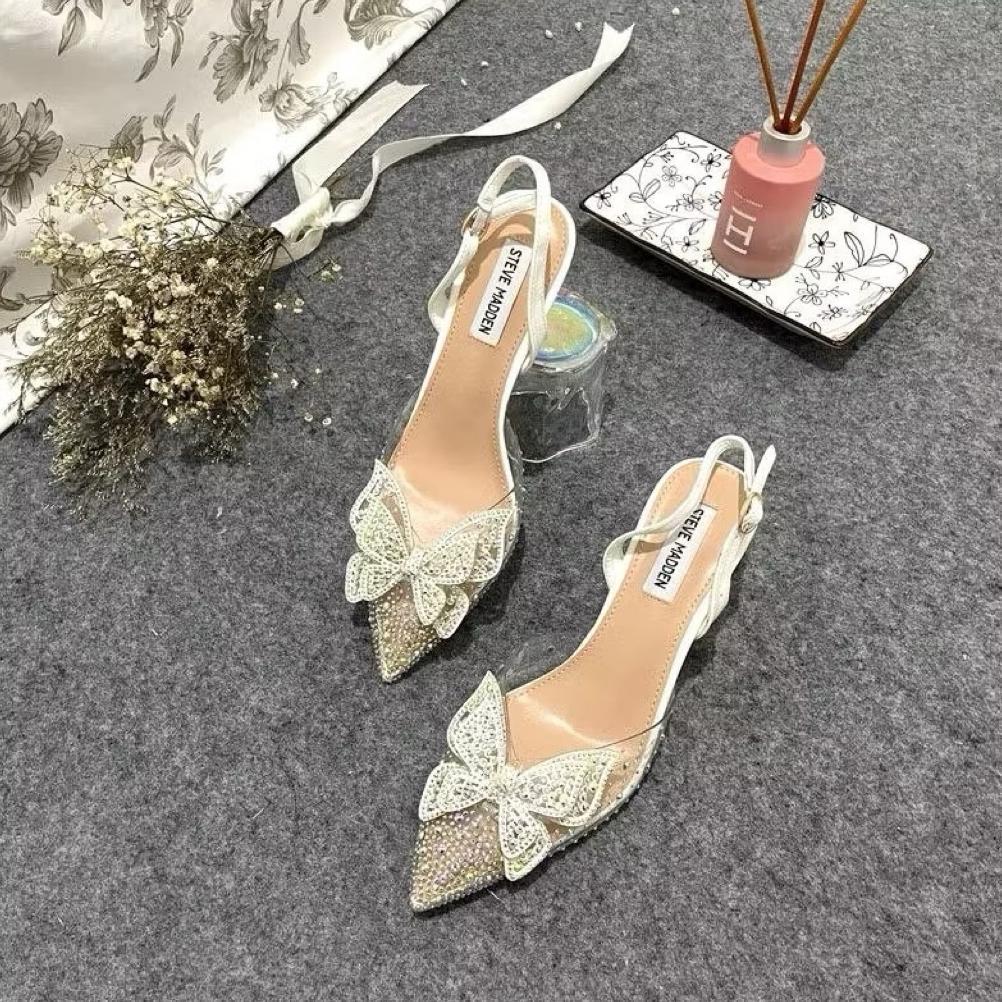 Sepatu Heels Pesta Mewah Wanita STV MDN Sepatu Heels Pesta Elegant Wanita Sepatu Heels Kondangan Mew