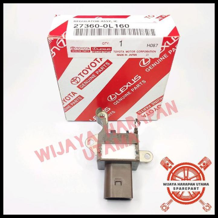 TERBARU IC REGULATOR IC ALTERNATOR DINAMO AMPERE ALL NEW YARIS VIOS SIENTA GARANSI 