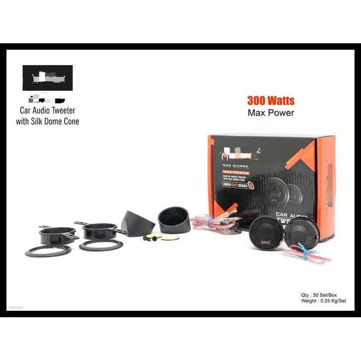 GRATIS ONGKIR TWEETER CAR AUDIO 300 WATTS MAX POWER
