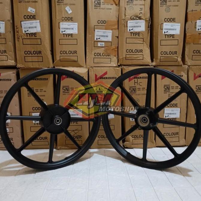 Velg Racing Kharisma - Supra X 125 Tromol VRossi Palang 8 Zigen Swan Original