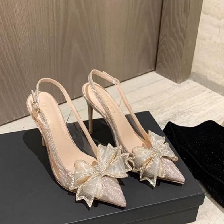 Sepatu Heels Pesta Wanita ZR Sepatu Heels Pesta Mewah Wanita Sepatu Heels Kondangan