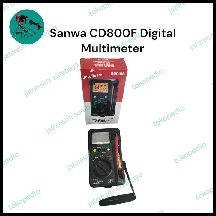 GRATIS ONGKIR SANWA CD800F DIGITAL MULTIMETER MADE IN CHINA AVOMETER DIGITAL SANWA 