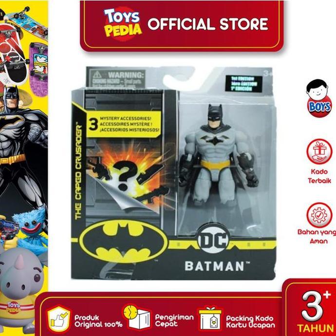 Mainan Figur DC Batman Basic 4 Inch Batman