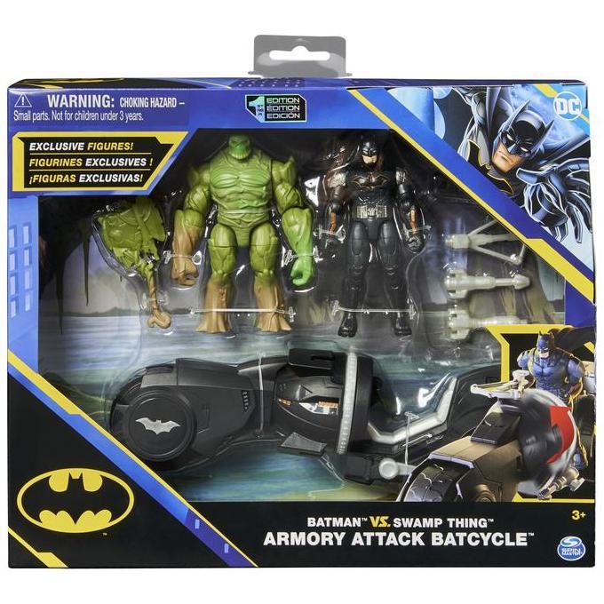 Mainan Figur DC Batman Batcycle Toy untuk Anak-Anak