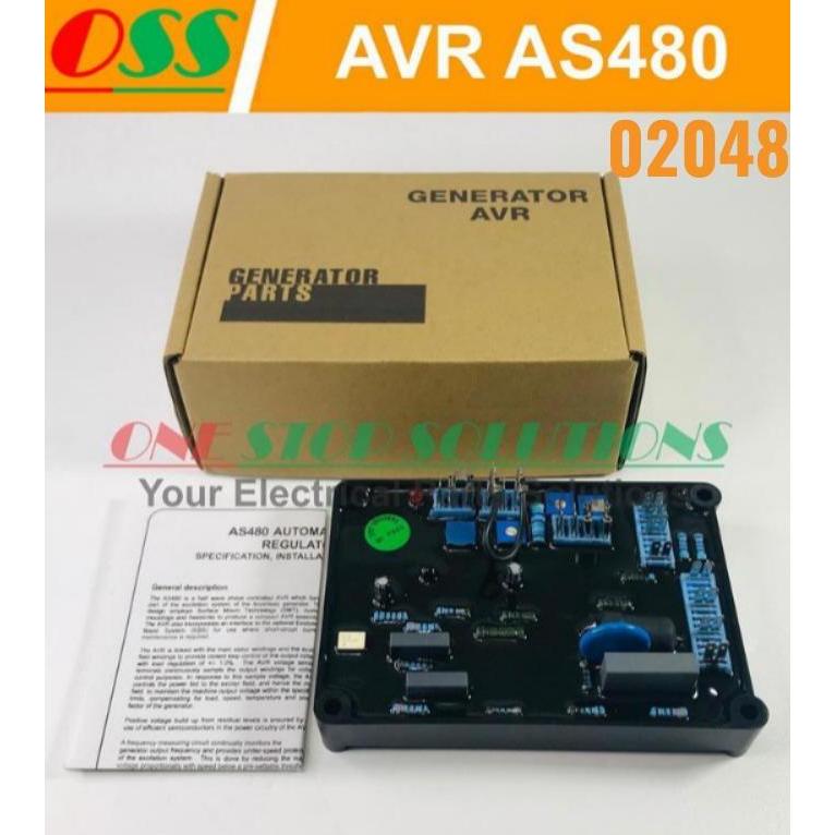 Avr Generator As480 Avr Genset As480