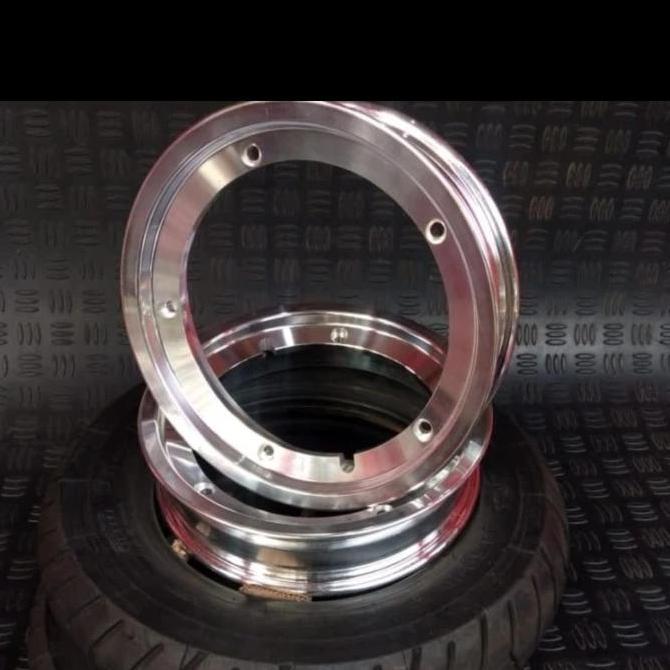 paket BAN MICHELIN S1 DAN VELG VROSSI TUBELESS VESPA Original