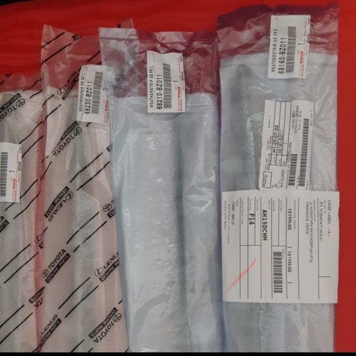 pelipit luar kaca depan avanza xenia 2005 2006 2007 2008 2009 2010 ori