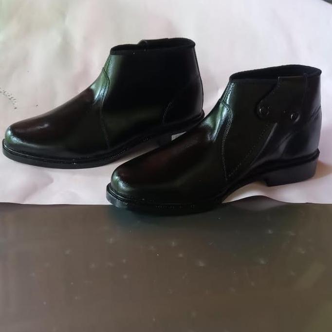 Sepatu pdh dop sleting