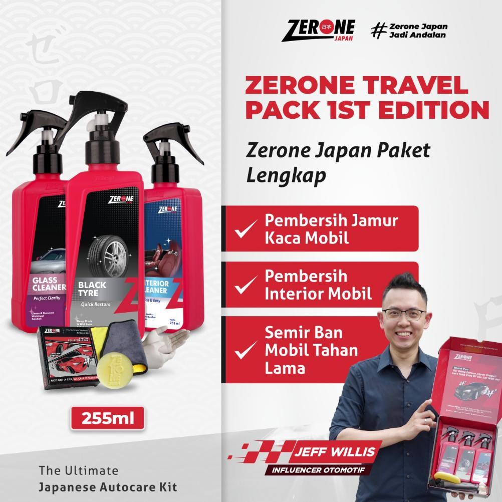 Zerone Japan Paket Perawatan Pembersih Interior Penghilang Jamur Kaca Mobil Semir Ban Autocare