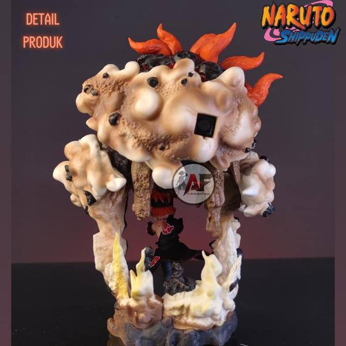 Statue Action Figure Naruto Pain Akatsuki Kurama Chibi by ST Studio Design Recast