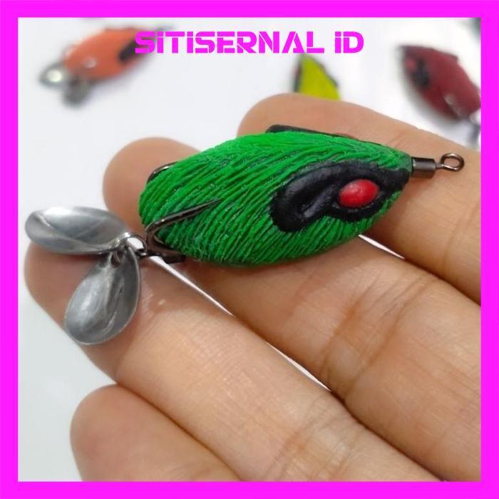 Soft Frog Curut 3D Tenggelam Asis Lure