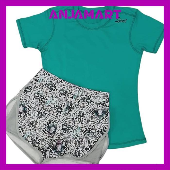 Baju Zumba Wanita Jumbo/Setelan Senam Jumbo Aerobic/Baju Zumba Jumbo Terbaru/Baju Senam Wanita Aerob