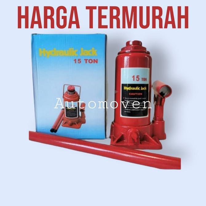 DONGKRAK 15 TON BOTOL HIDROLIK HYDRAULIC JACK Terlaris