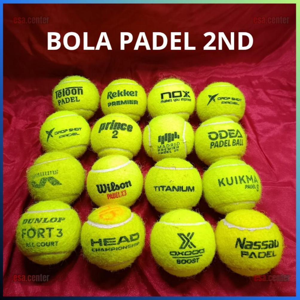 TERBARU BIG PROMO Bola Padel Bekas Berkualitas Seperti Baru - Ball Paddel Second Like New For Traini