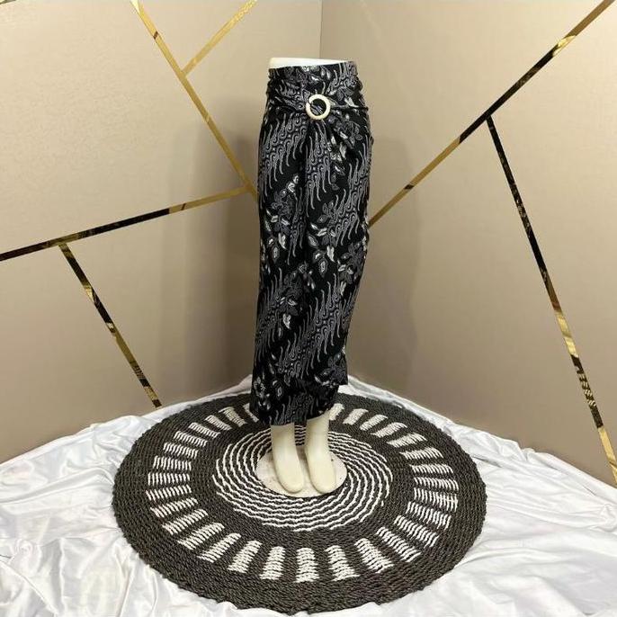 DISKON ROK LILIT SILK MOTIF BATIK BUNGA//ROK KEBAYA//ROK BATIK//ROK SANTAI//ROK BAWAHAN KEBAYA NYAMA