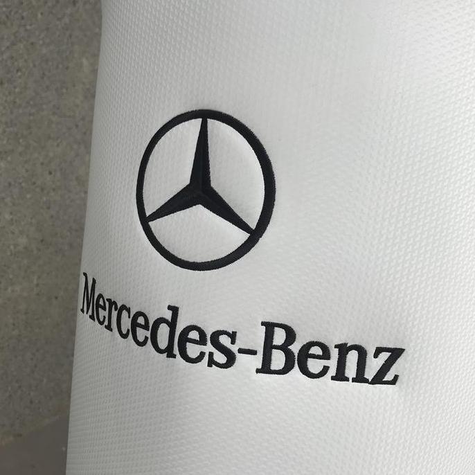 Tas Golf MERCEDES BENZ Leather Hard Cover Lightweight Very Good